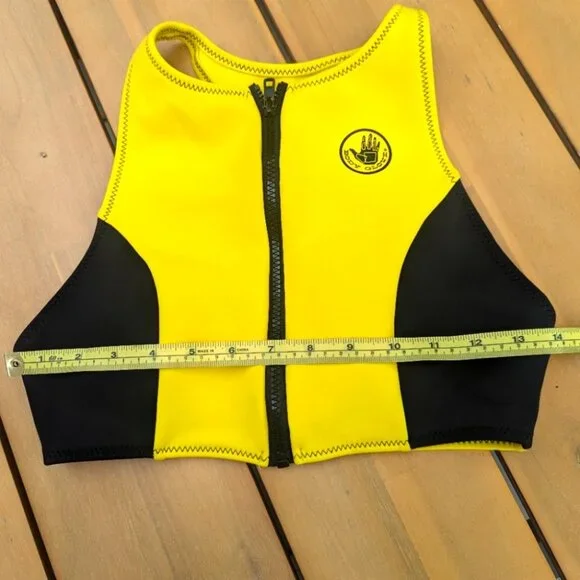 Yellow Body Glove Bikini Top - size Large Bnwot - Picture 4 of 7